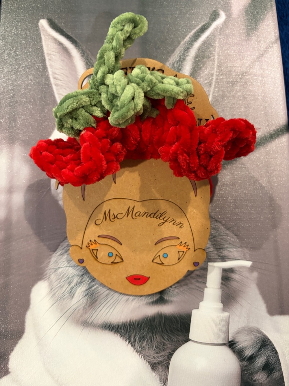 Strawberry Scrunchies Set of 2